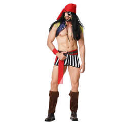Naughty Nautical Gay Pirate Costume Set