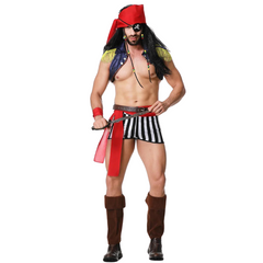 Naughty Nautical Gay Pirate Costume Set
