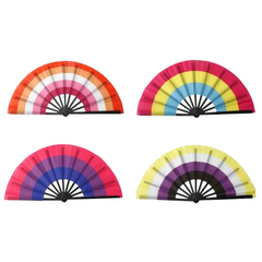 Pansexual Pride Folding Fan