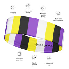 Non-Binary Pride Headband