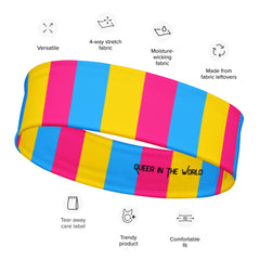 Pansexual Pride Headband