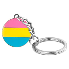 Pansexual Pride Keychain