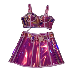 Party Show Tank & Skirt Festival Outfit