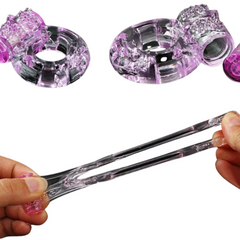 Pink Vibrating Cock Ring