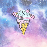 Planet Ice Cream Enamel Pin