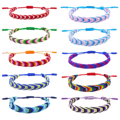 Progress Pride Rope Bracelet