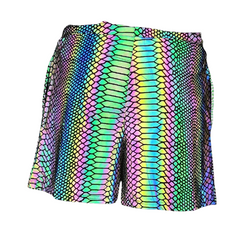 Rainbow-Reflect Snake Street T-Shirt Shorts