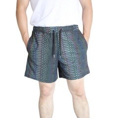 Rainbow-Reflect Snake Street T-Shirt Shorts