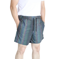 Rainbow-Reflect Snake Street T-Shirt Shorts