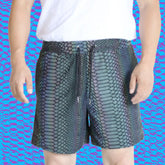 Rainbow-Reflect Snake Street T-Shirt Shorts