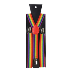 Rainbow Embrace Braces & Bowtie