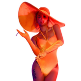 Retro Velvet Pop Diva Bodysuit