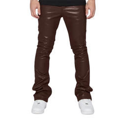 Rogue PU Leather Flared Pants