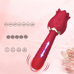 Rosebud Thrill Wand - 3-in-1 Vibrator