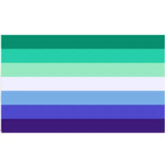 Gay Male MLM Pride Flag