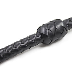Premium Leather Flogger with Wrist Strap