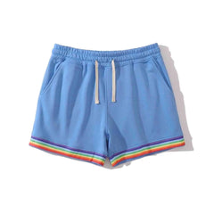 Pride Rainbow Casual Men's Shorts
