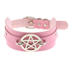 Femme Pink Punk Chokers
