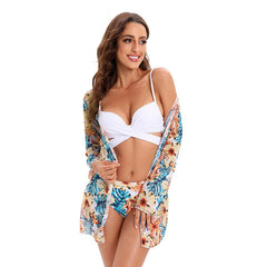 Tropicali 3 Piece Bikini Set with Cover Up