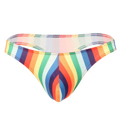 Retro Rainbow Low Rise Thong