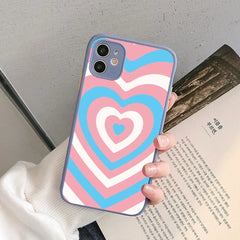 Transgender Pride Art iPhone Case