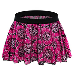 Lace Floral Men's Sissy Vintage Skirt