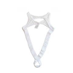 D.M. O Ring Lace Thong Bodysuit