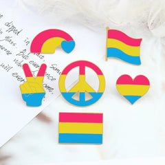 Pansexual Enamel Pins Collection