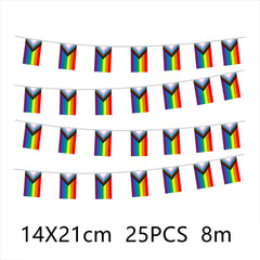 LGBT Pride Progress Flag Bunting