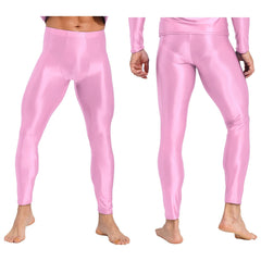 Glossy Semi-Transparent Men's Hot Pants