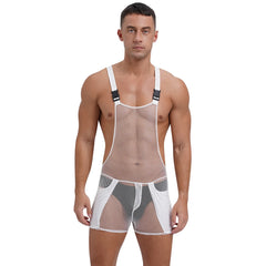 Bare Beauty Hollow Out Mesh Bodysuit