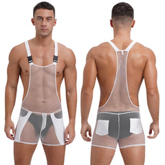 Bare Beauty Hollow Out Mesh Bodysuit