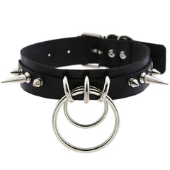 The Fashion Of Kink Rivet Collar Chokers