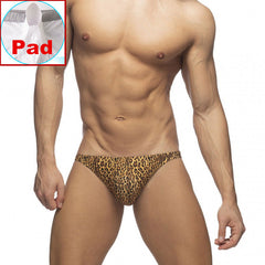 Leopard Swim Briefs