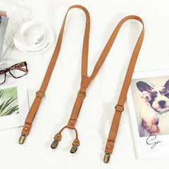 Traditional Suit Clip Suspenders