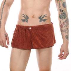 Men's Wearable Bath Towel Shorts