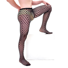 Zig Zag Fantasy Pantyhose Clubwear