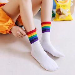 5-Pack Pride Mid-Calf Socks