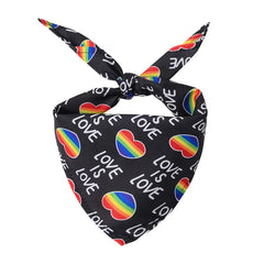 Love is Love LGBT Pride Dog Bandana's
