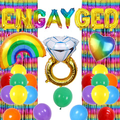 Engayged: Gay Engagement Party Balloons