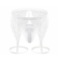 Men's Lace Garter Underwear