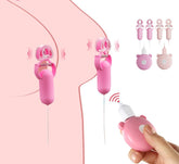 Euphoric Embrace Electric Nipple Clamp Vibrator
