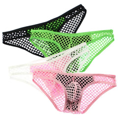 Mens Fishnet Underwear Briefs