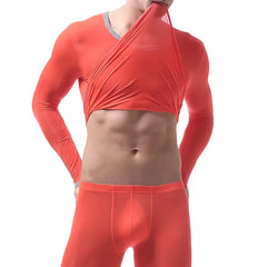 Neon Nights Mens Thermal Pyjamas