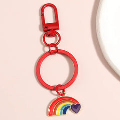 Rainbow LGBT Metal Keychain