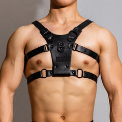 Black Fetish Harness