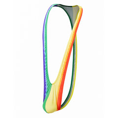 Colourful Rainbow LGBT Open Thong Mankini