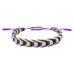 Non-Binary Pride Rope Bracelet
