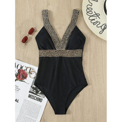 Très Chic Plunging Swimsuit