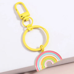 Rainbow LGBT Metal Keychain